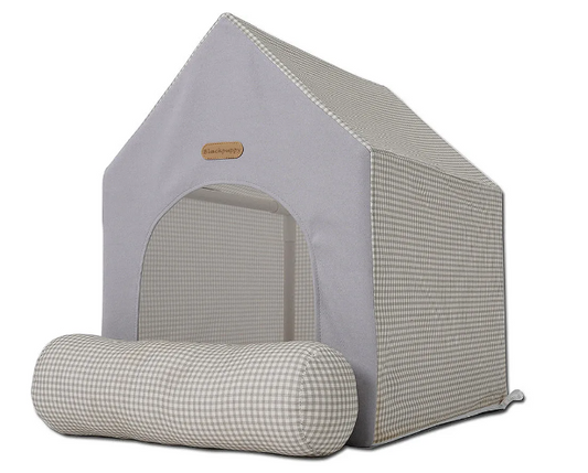 Gray Luxury Princess Deluxe House for Dogs