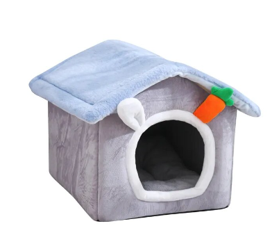 Gray Rabbit Nest Warm House