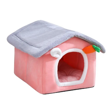 Pink Rabbit Nest Warm House
